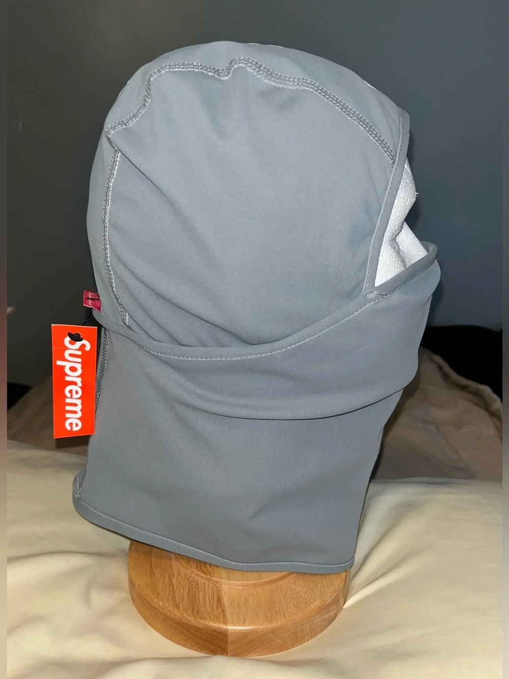 Supreme FW24 Heat Reactive Balaclava Grey Ski Mask Shiesty Face Mask NWT